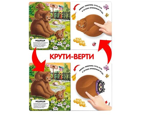 Детская книжка "Чудесные превращения. Превращения в зоопарке"