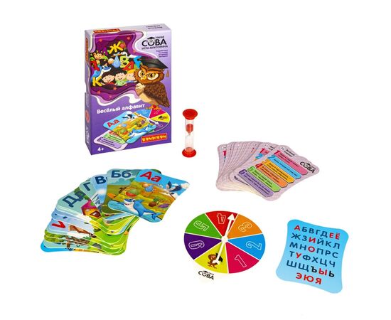 Игра-викторина "Умная сова. Веселый алфавит"