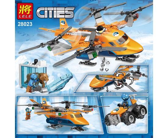 Конструктор Lele "Арктический вертолет", 296 деталей