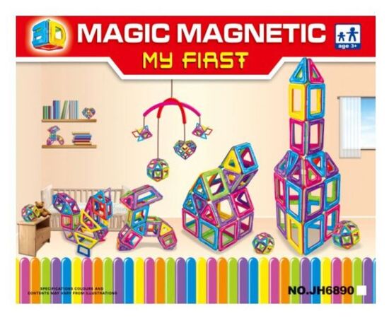 Конструктор магнитный "Magic Magnetic", 26 деталей