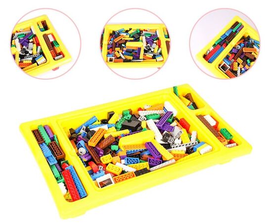 Конструктор с столиком "Burgkidz", 200 деталей