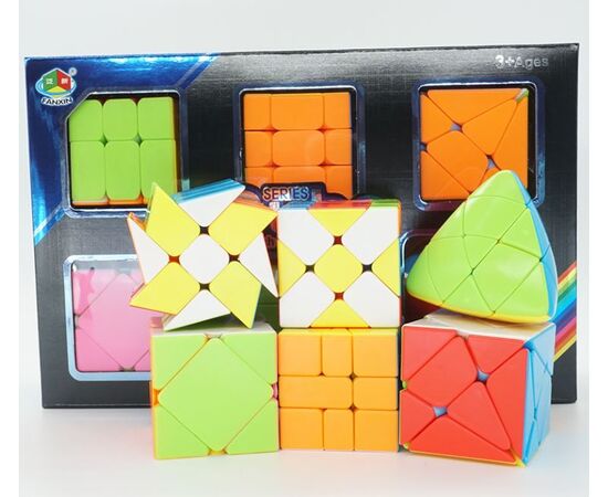 Набор головоломок 6 в 1 "Fanxin Shape Set", color