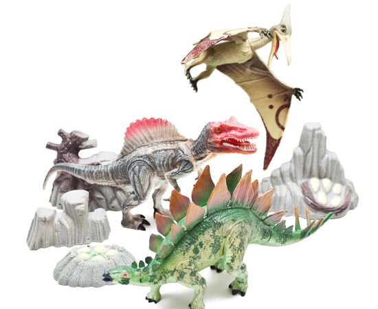 Набор игровой из 3 фигурок динозавров, FL6023534