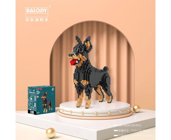 Конструктор BALODY "Доберман" 957 деталей
