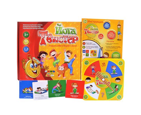 Активная игра "Твистер. Йога"