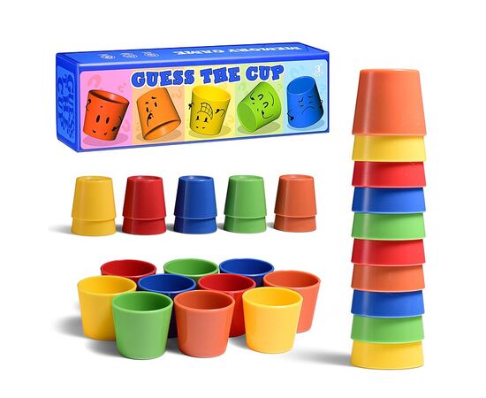 Игра развивающая "Стаканчики" 10 шт