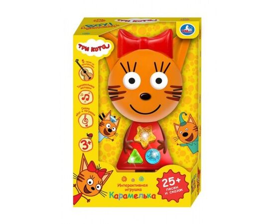 Интерактивная игрушка "Сказочник Карамелька" 20 песен и сказок
