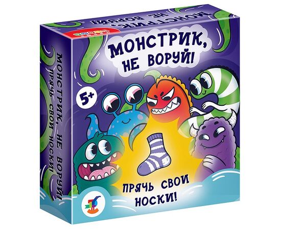 Карточная игра "Мемо. Монстрик, не воруй!"