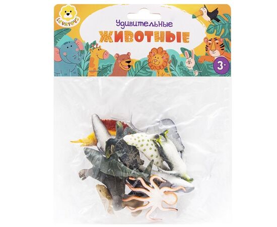 Набор реалистичных фигурок морских животных, 12 шт