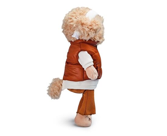Мягкая игрушка каркасная "Lucky Fendi: в жилетке и вельветовых штанах" 37 см
