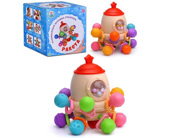 Развивающая игрушка "Космическая ракета"