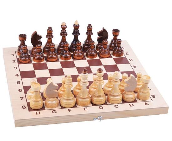Шахматы "Гроссмейстерские", доска 43×43 см