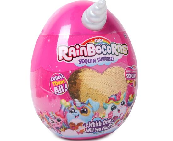 ZURU Игрушка плюш-сюрприз RainBocoRns в яйце Т15683В