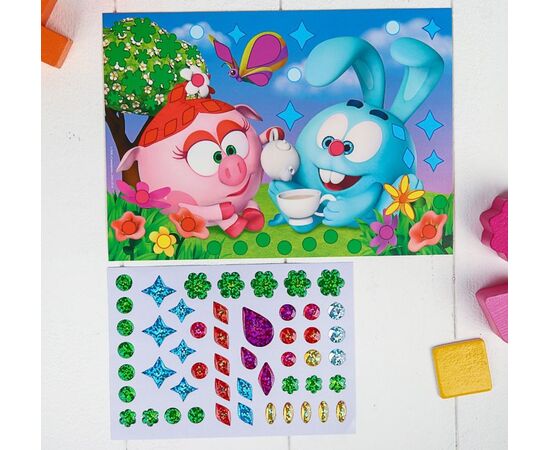 Набор для творчества "Гелевая мозаика. Смешарики"