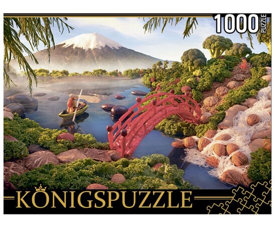 Пазл Konigspuzzle 1000 элементов "Горный пейзаж"