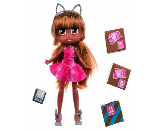 Boxy Girls Mila с аксессуарами в 4-х коробочкаx