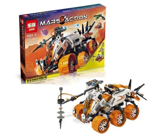Конструктор Lepin "Боевая Бурильная Установка MT-101", 660 деталей