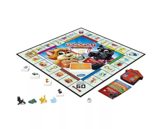 Монополия для детей "Monopoly Junior" с банковскими картами
