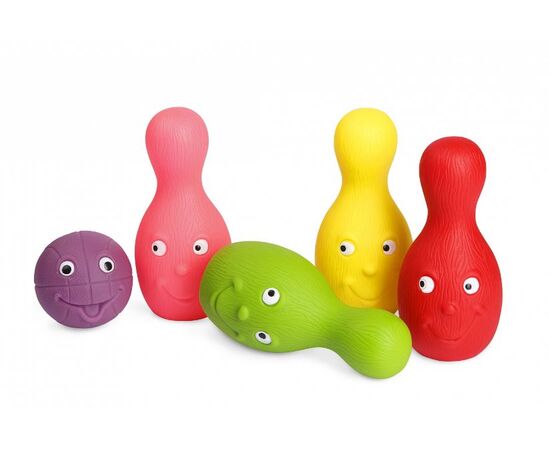 Набор игрушек-пластизолей "Мини боулинг"