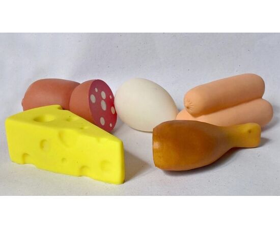 Набор игрушек-пластизолей "Набор продуктов", 5 предметов