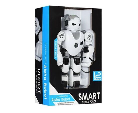 Робот на р/у, стреляет, свет, звук "Smart strike force"
