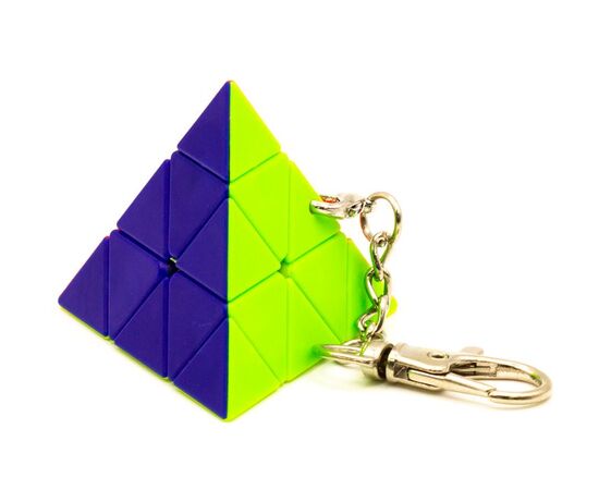 Брелок пирамидка "Jiehui Pyraminx" (color)
