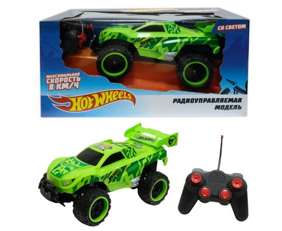Hot Wheels "Багги бигвил" на р/у, зеленая
