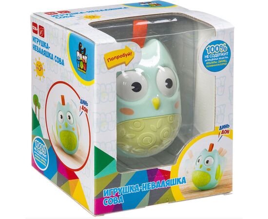 Игрушка - неваляшка "Сова"