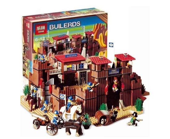 Конструктор Lepin " Форт Легоредо", 742 детали