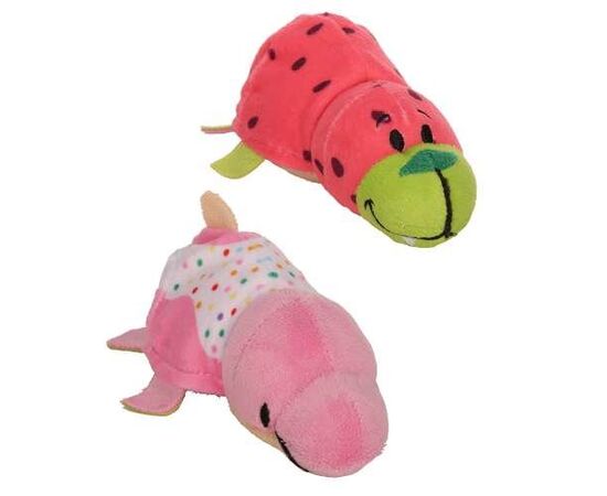 Игрушка-вывернушка ароматизированная 12 см "Розовый дельфин-морж"
