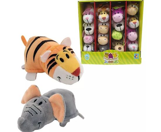 Игрушка-вывернушка "Тигр-слон" 12 см