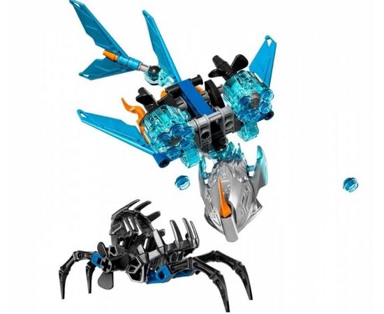 Конструктор KSZ "Акида-Тотемное животное Воды", 120 деталей