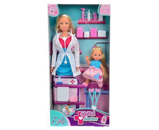 Кукла Steffi "Детский доктор" в наборе 2 куклы