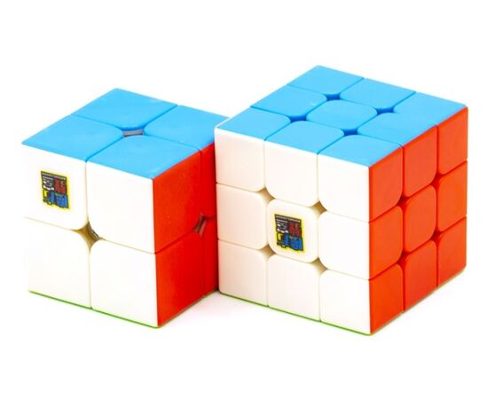 Набор кубиков: 2×2 и 3×3 "MoYu Cubing Classroom" (цветной пластик)