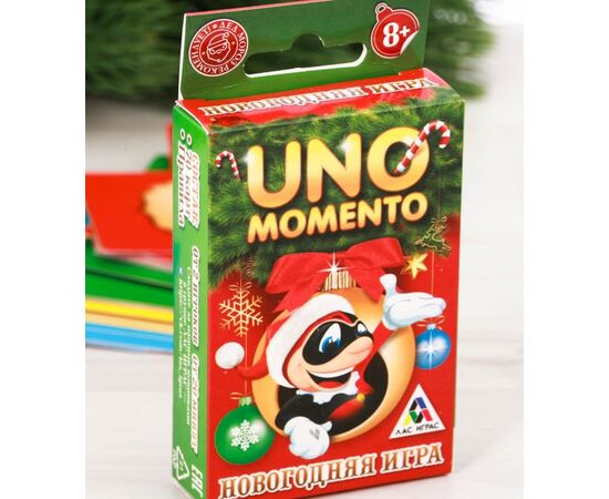Настольная игра "Uno momento" новогодняя