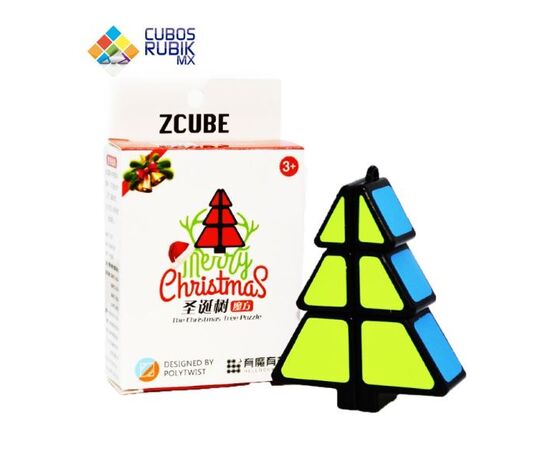 Головоломка "Zcube Christmas tree 1×2×3" (черный)
