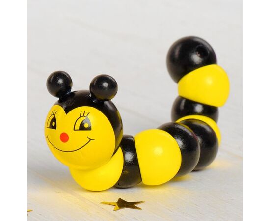 Головоломка-змейка на резинке "Пчелка"
