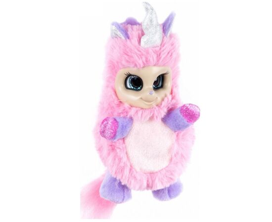 Игрушка "Bush Baby World. Пушастики" Единорог Ула со спальным коконом