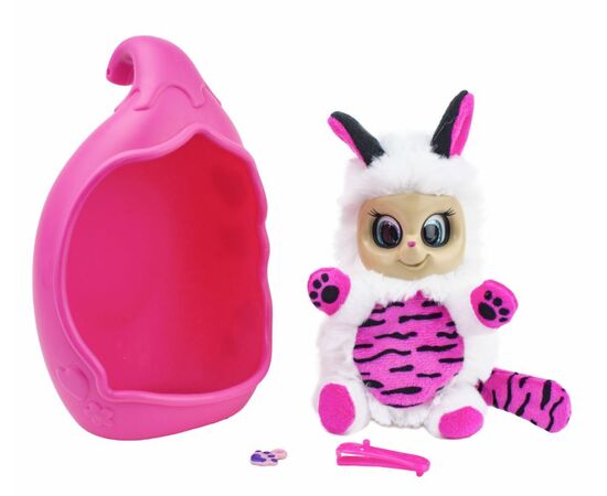 Игрушка "Bush Baby World. Пушастики" Тигренок Тилли со спальным коконом