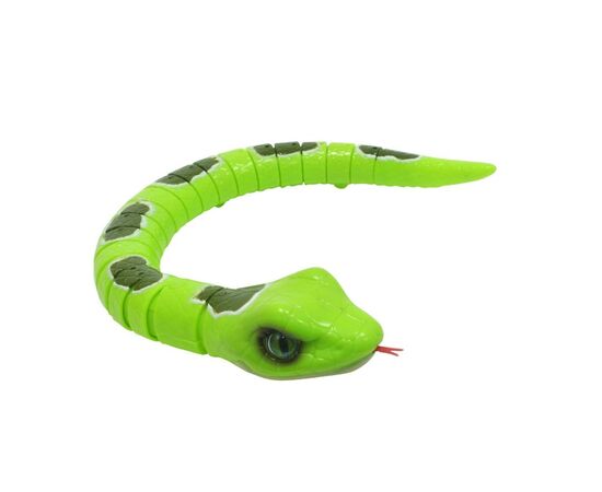 Игрушка Робо-змея зеленая на батарейках