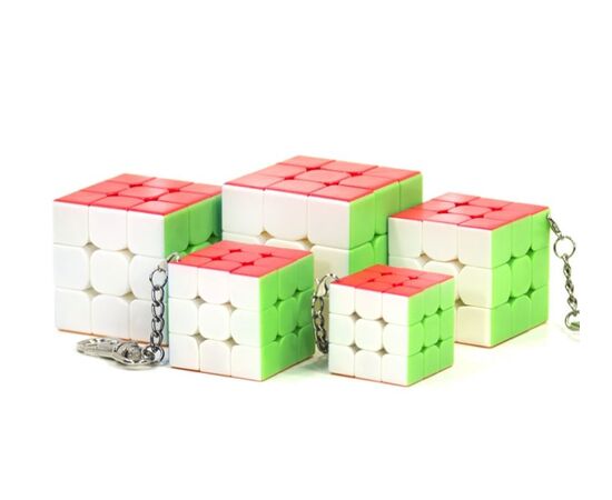 Набор мини-кубиков 3×3 "MoYu MF Mini" (цветной пластик)