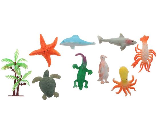 Растущие игрушки "Морские животные", набор 8 шт