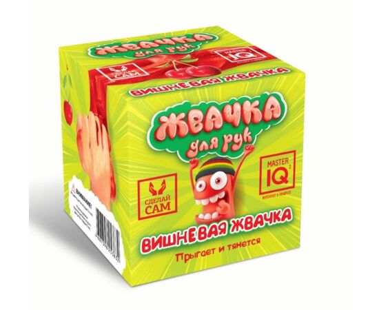 Сделай сам жвачку для рук "Вишня"