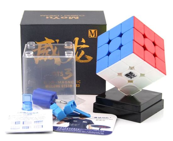 Головоломка кубик 3×3 "MoYu WeiLong GTS V3 Magnetic", color