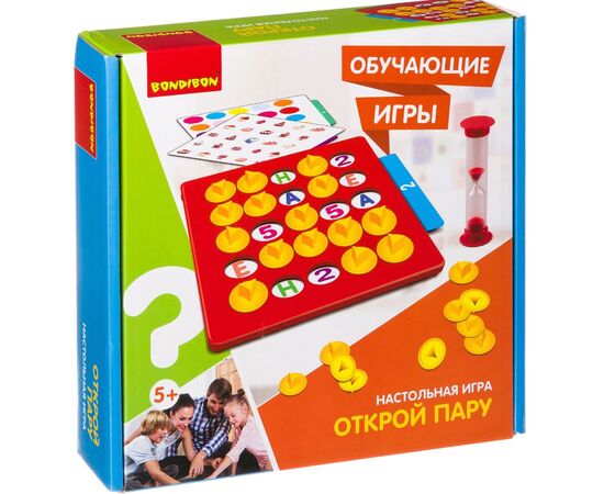 Настольная игра "Открой пару"