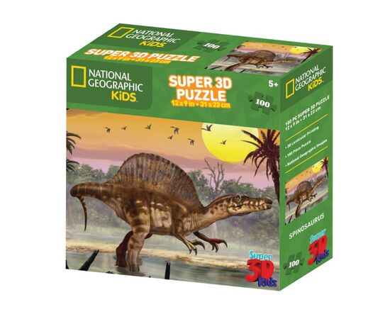 Стерео пазл PRIME 3D "Спинозавр" 100 деталей