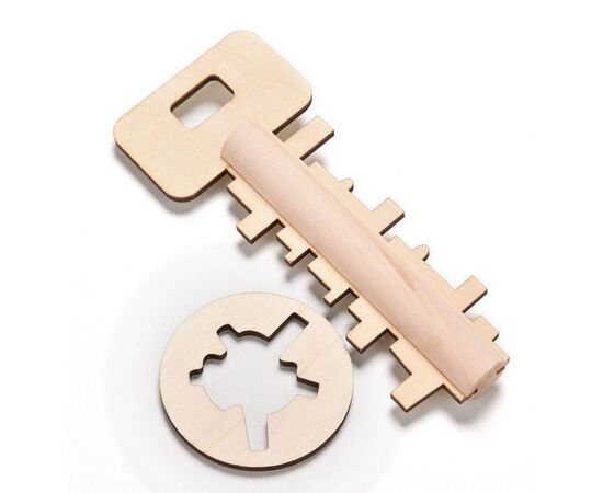 Деревянная головоломка "Ключ"