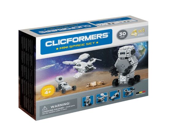 Конструктор Clicformers "Space set mini" 30 деталей