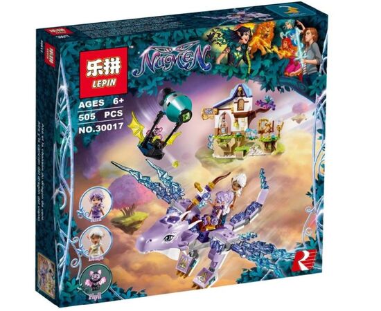 Конструктор Lepin "Эйра и дракон Песня ветра", 505 деталей