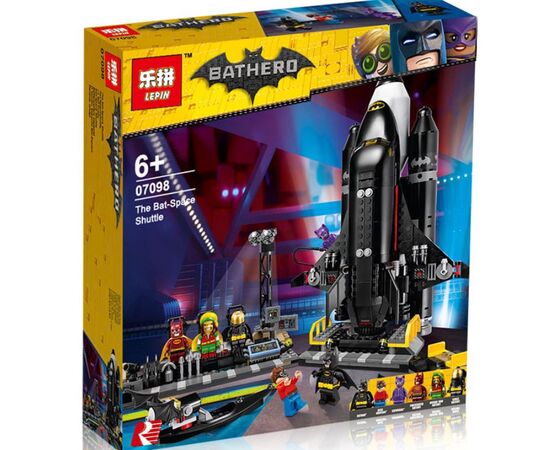 Конструктор Lepin "Космический шаттл Бэтмена", 720 деталей
